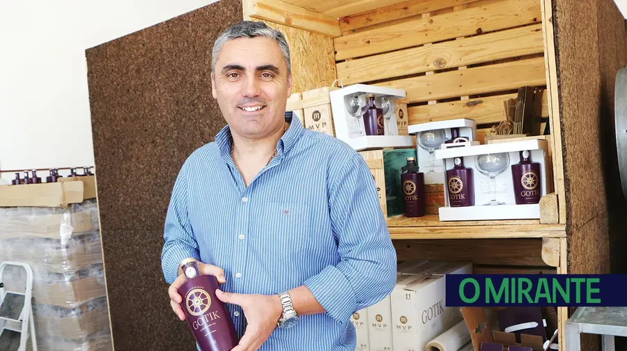 Gonçalo Pereira é o inventor do primeiro Gin com identidade ribatejana