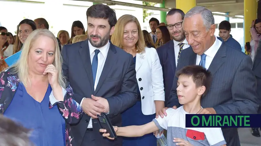 Rebelo de Sousa foi o convidado especial de uma aula em Alcanena Rebelo de Sousa foi o convidado especial de uma aula em Alcanena