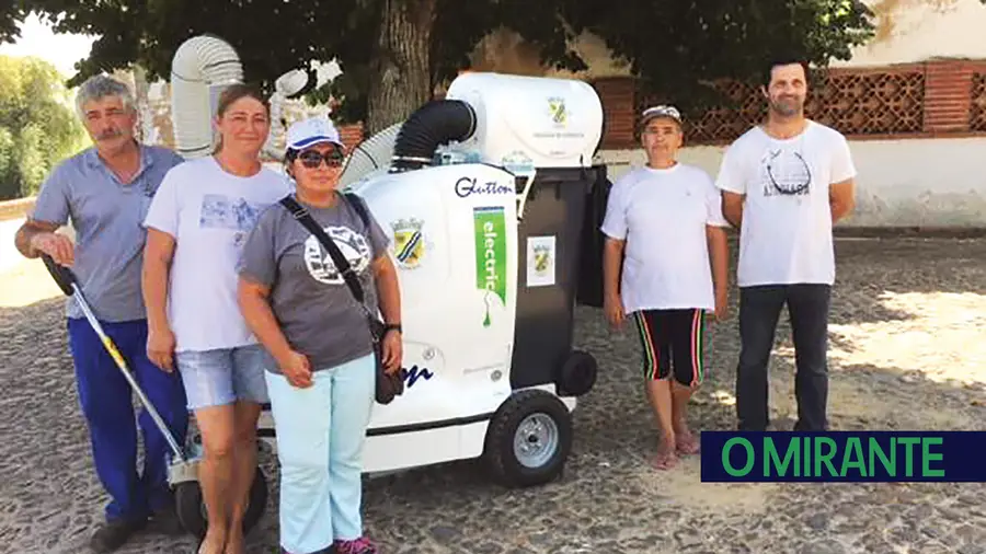Junta de Azinhaga investe em equipamento para limpeza de ruas