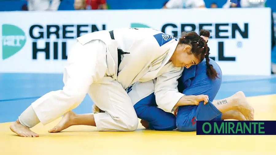 Judoca de Tomar Patrícia Sampaio no Uzbequistão