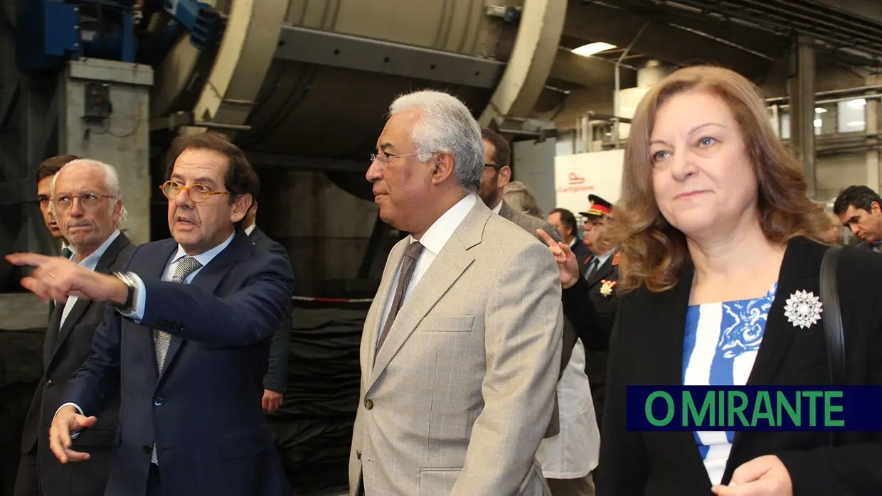 António Costa visita Couro Azul em Alcanena