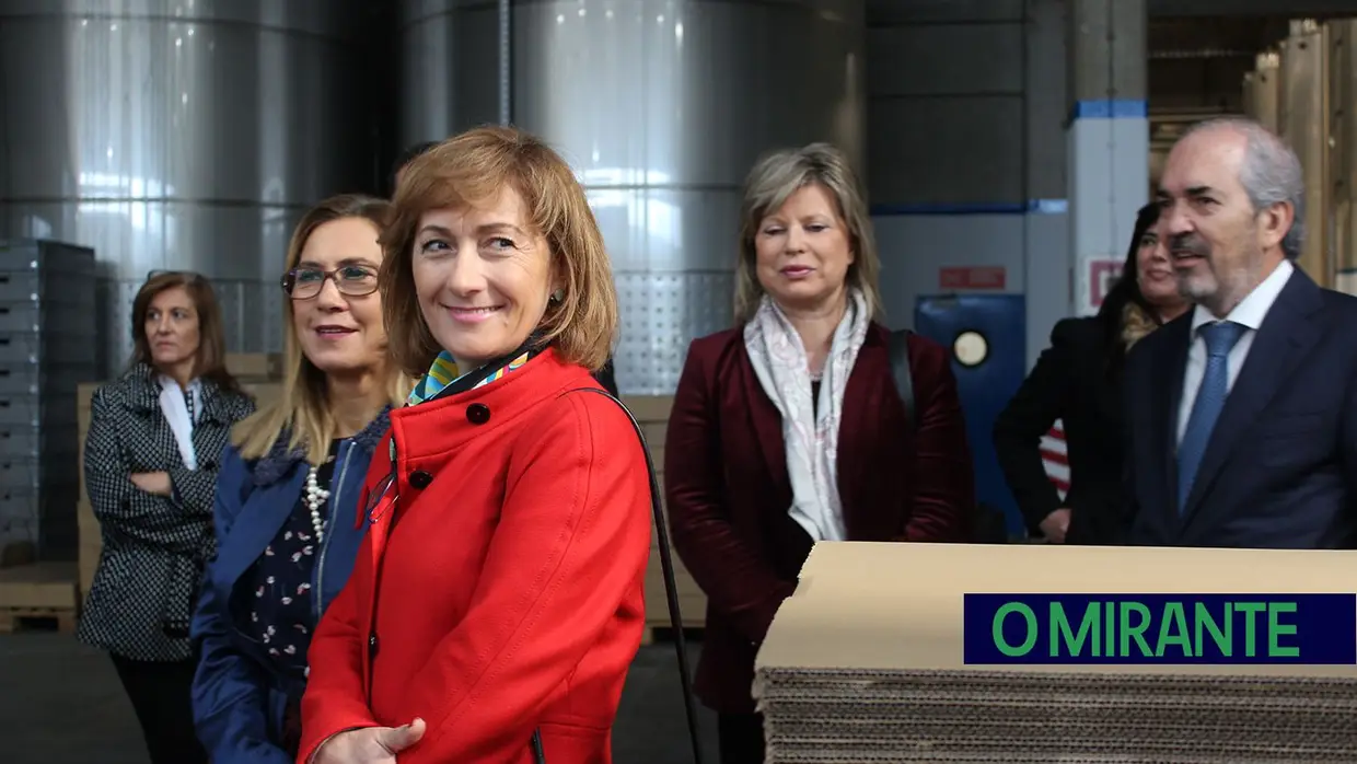 António Costa visita Couro Azul em Alcanena