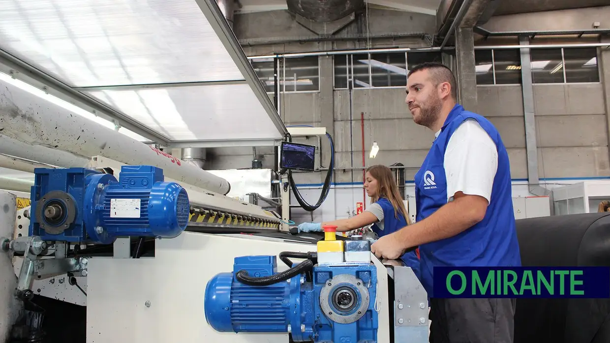 António Costa visita Couro Azul em Alcanena