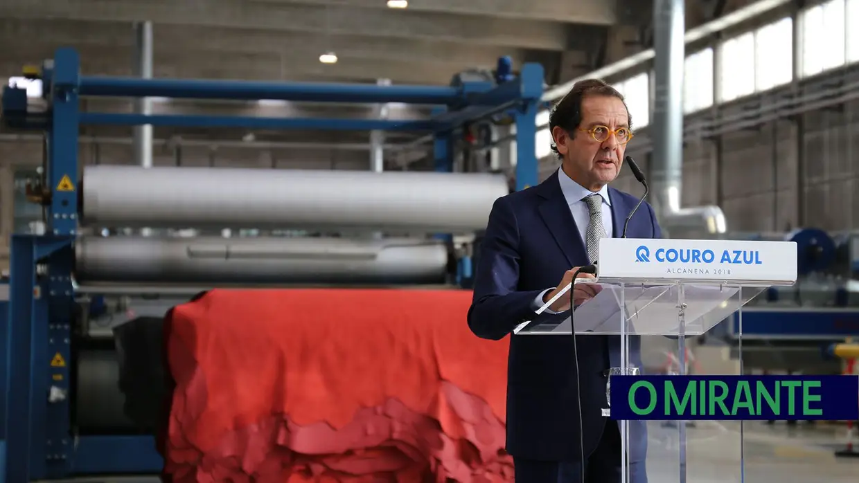 António Costa visita Couro Azul em Alcanena