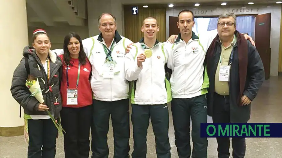 Atleta de Salvaterra de Magos conquista ouro no Campeonato do Mundo de Trampolins