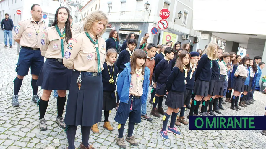 Os escuteiros de Rio Maior