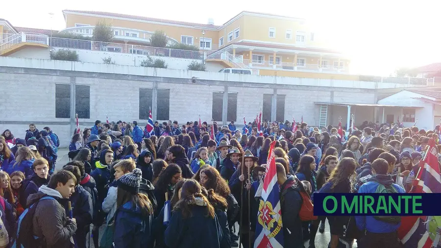 Escuteiros acolhidos na freguesia de São Pedro de Tomar durante o fim de semana Escuteiros acolhidos na freguesia de São Pedro de Tomar durante o fim de semana