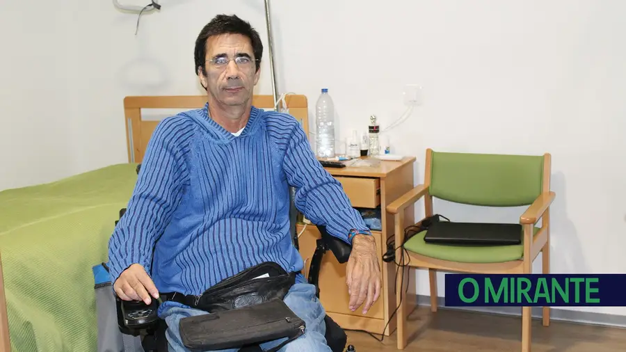 Tetraplégico de Abrantes vai protestar junto à Assembleia da República Tetraplégico de Abrantes vai protestar junto à Assembleia da República