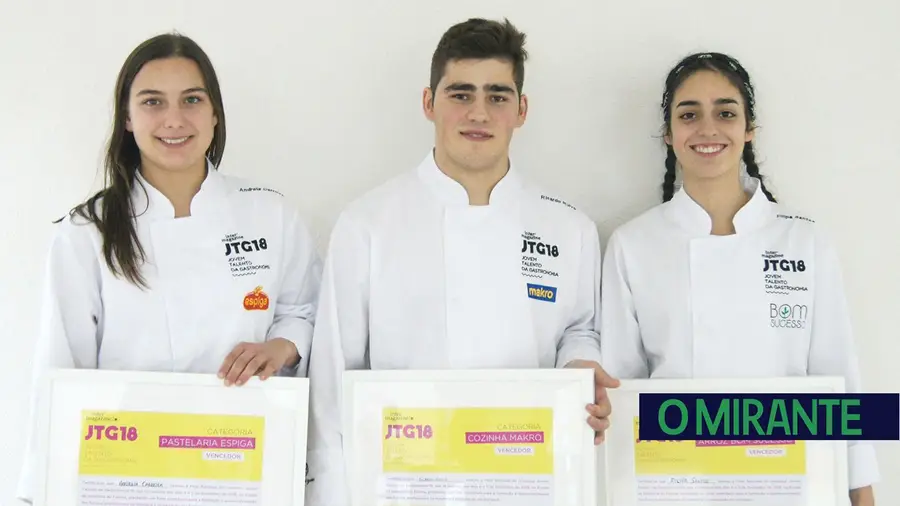 Antigos alunos da Escola de Hotelaria de Fátima brilham em concurso nacional Antigos alunos da Escola de Hotelaria de Fátima brilham em concurso nacional