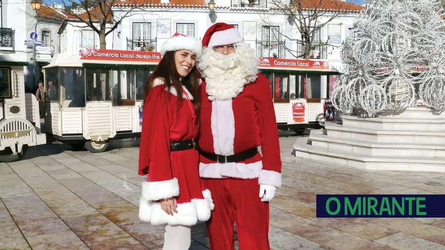 O Pai Natal já chegou às principais cidades O Pai Natal já chegou às principais cidades
