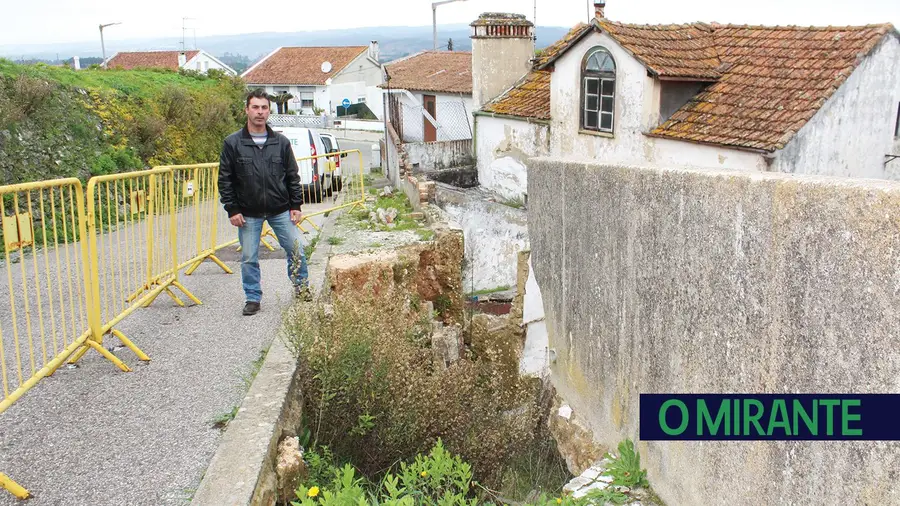 Passeio abateu em Abrantes há quatro anos e assim ficou Passeio abateu em Abrantes há quatro anos e assim ficou