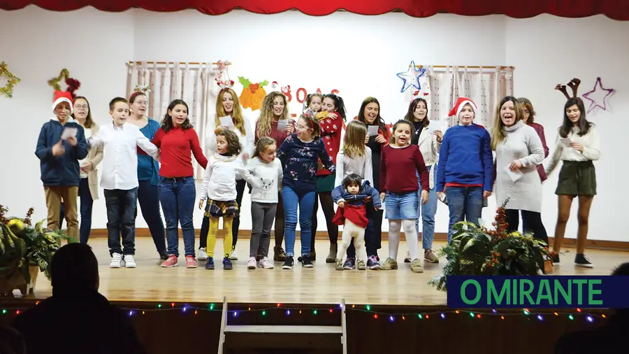 Não faltou animação na Festa de Natal da Sociedade Filarmónica União Matense