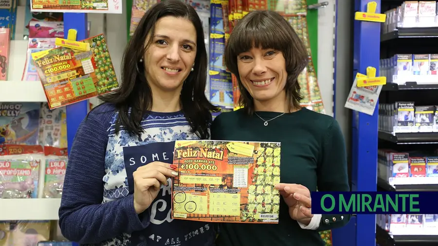 Apostador de Santarém ganha 100 mil euros em raspadinha Apostador de Santarém ganha 100 mil euros em raspadinha