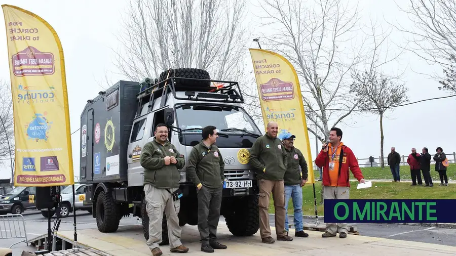 Coruche deu tiro de partida para o Sahara Desert Challenge