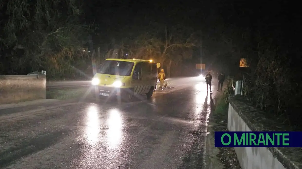 Sete feridos em acidente com viatura da PSP de Santarém