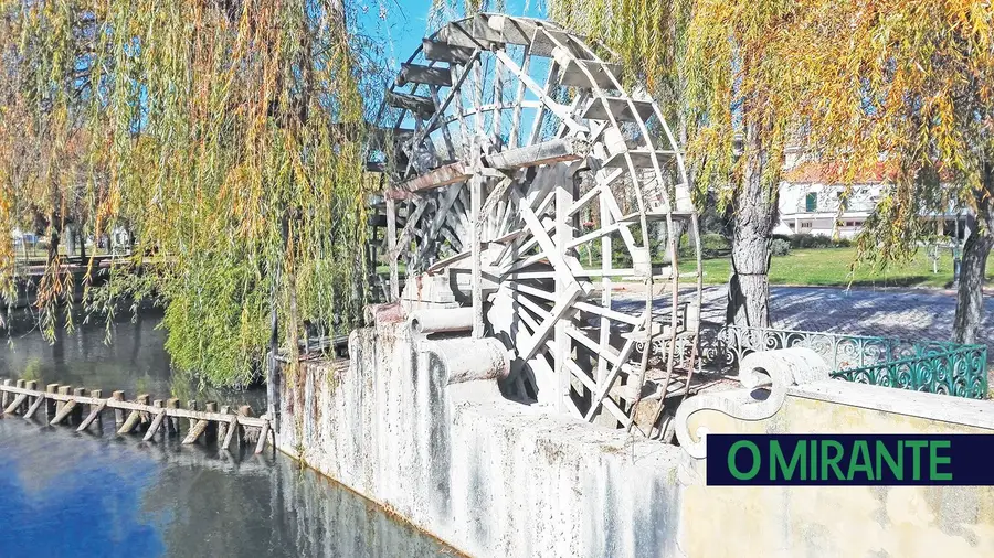 Não deve ser descurada a manutenção da roda do Mouchão Parque Não deve ser descurada a manutenção da roda do Mouchão Parque