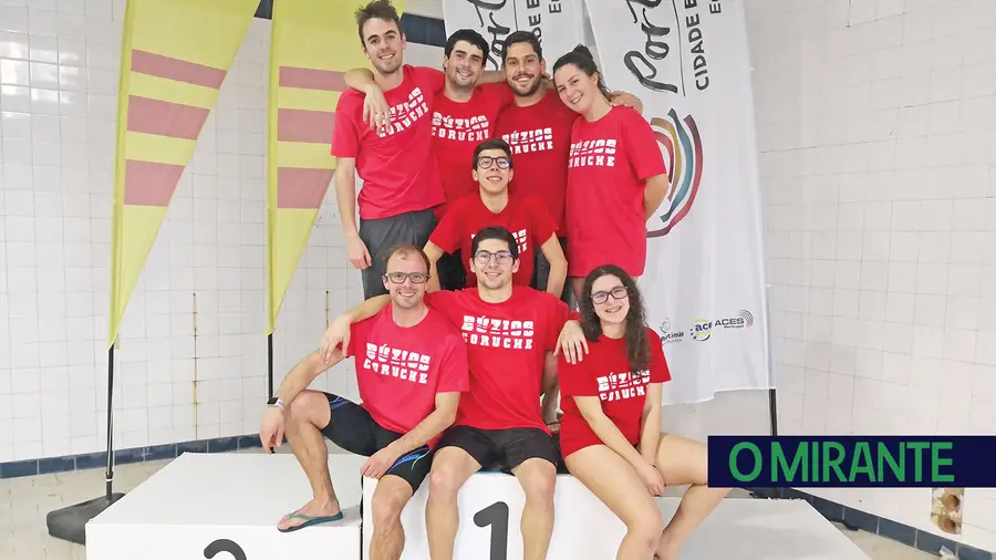 Búzios de Coruche campeões de salvamento aquático desportivo