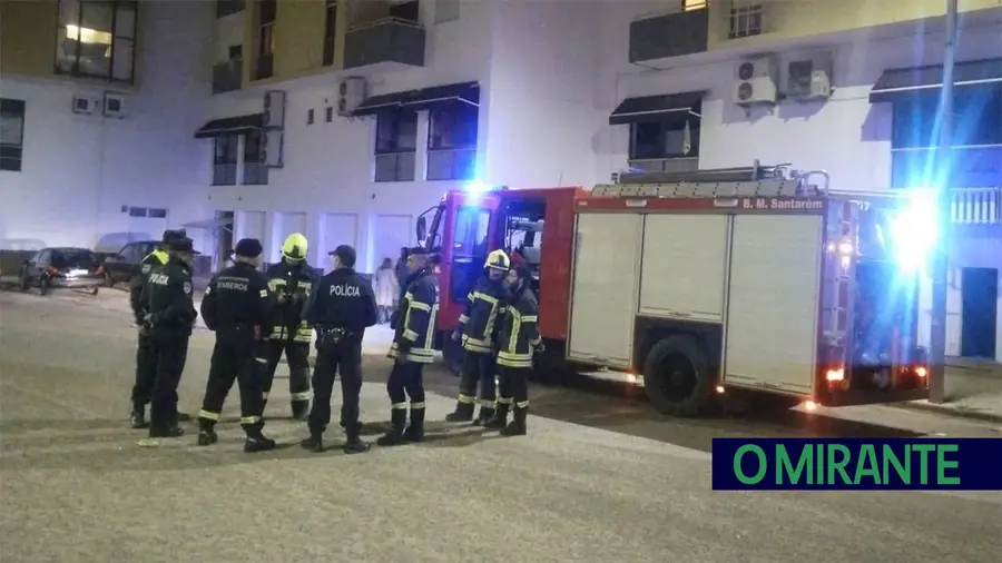 Incêndio em restaurante de Santarém