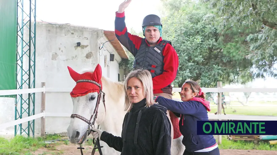 Andar a cavalo para combater as limitações Andar a cavalo para combater as limitações