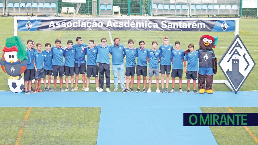 Formação da Académica de Santarém continua em bom plano