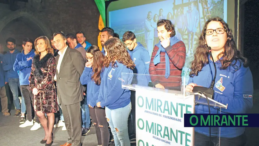 Primeiro acto público da nova presidente da H2O, Simone Sécio, foi na Gala de O MIRANTE