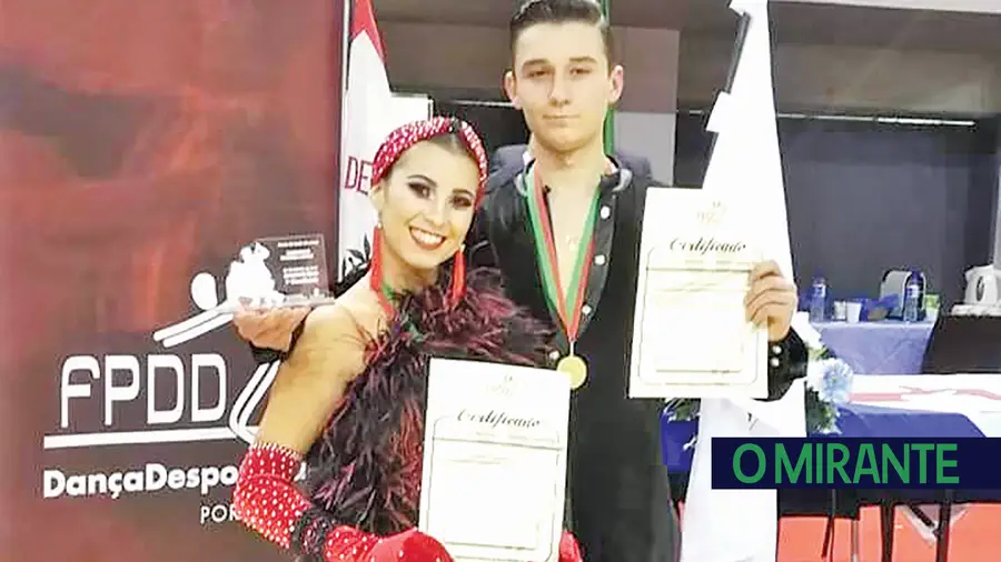 Pares da região conquistam campeonatos nacionais de dança