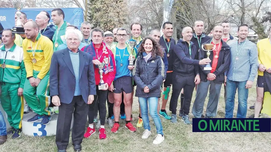 A secção de atletismo do CLAC - Entroncamento