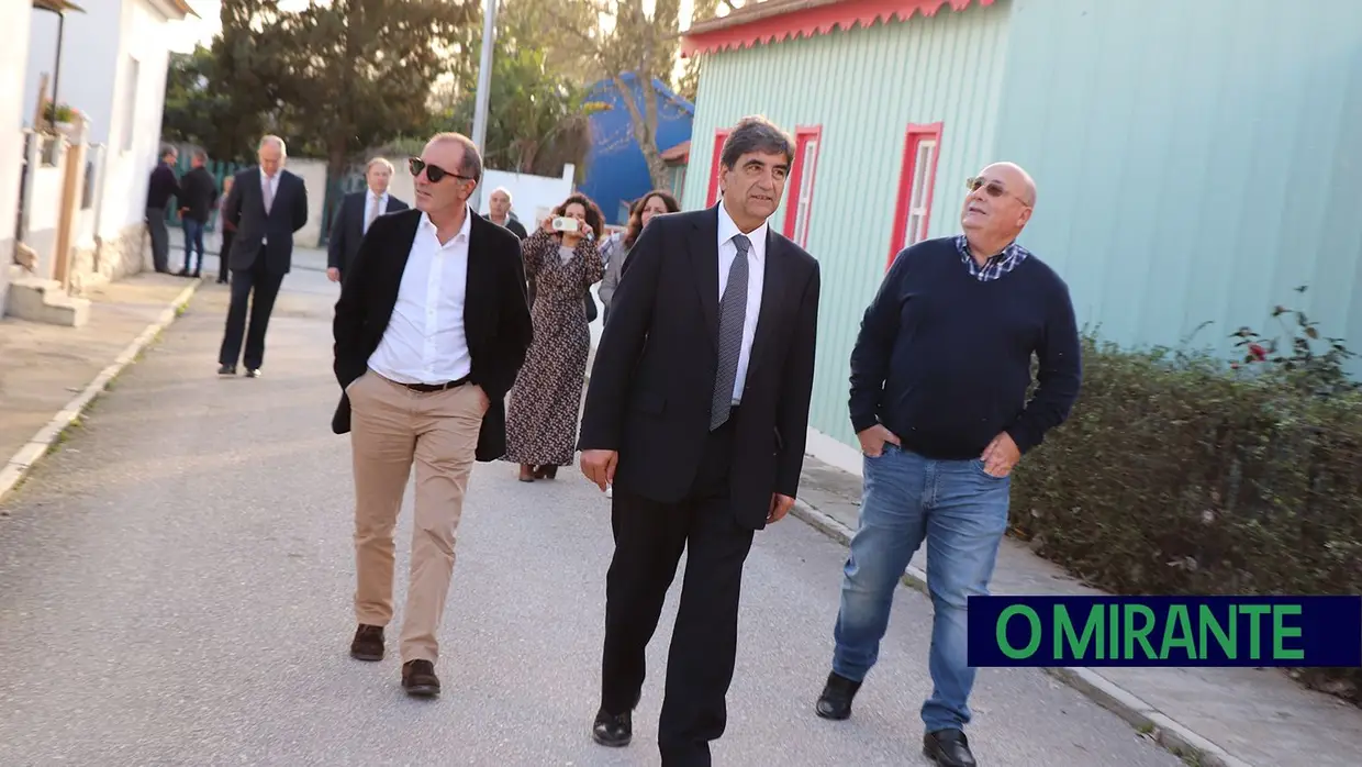 Secretário de Estado do Ambiente visita diques da Lezíria do Tejo