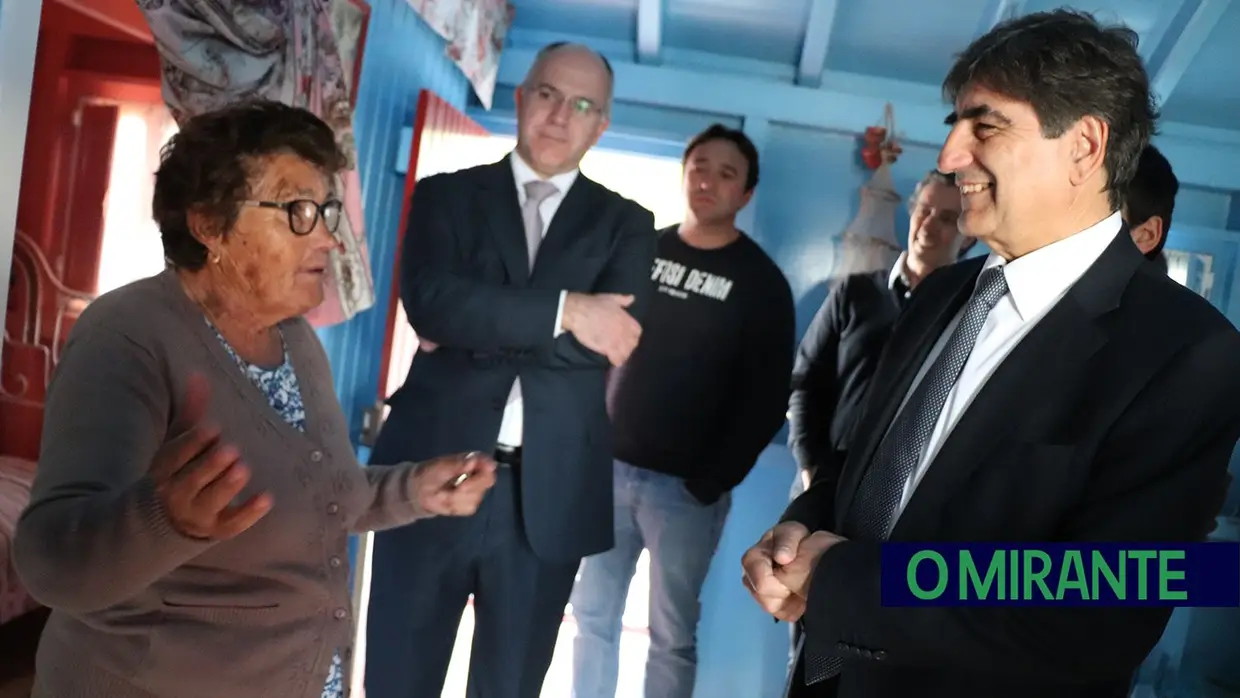 Secretário de Estado do Ambiente visita diques da Lezíria do Tejo