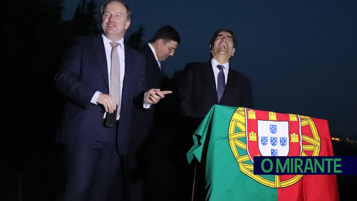 Secretário de Estado do Ambiente visita diques da Lezíria do Tejo