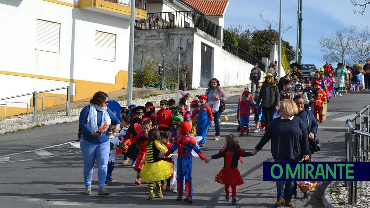 Carnaval das escolas em Mação