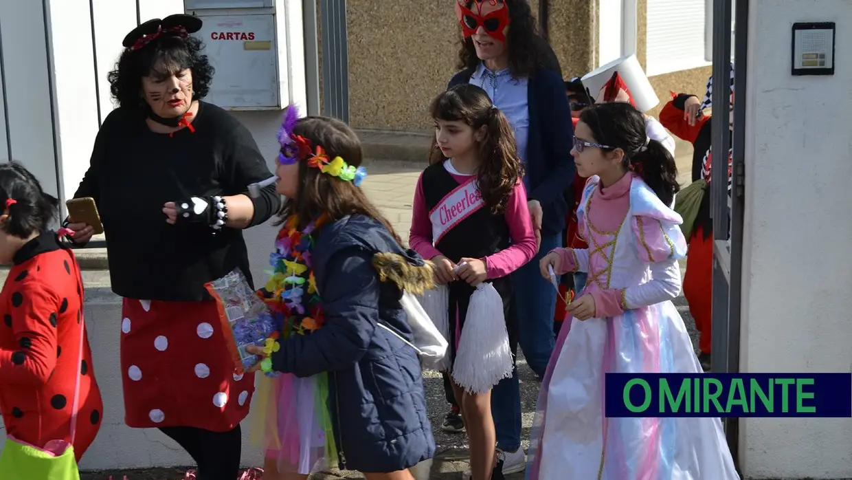 Carnaval das escolas em Mação