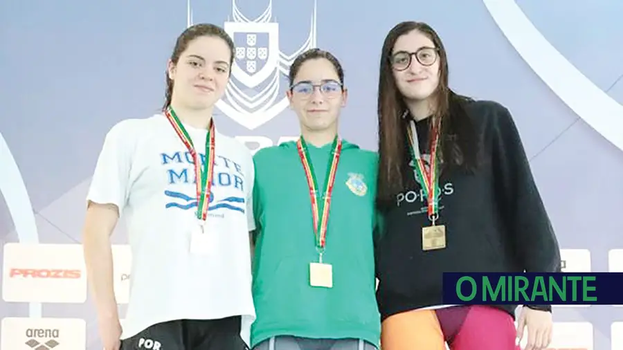 Atletas de Rio Maior conquistam pódios em natação Atletas de Rio Maior conquistam pódios em natação