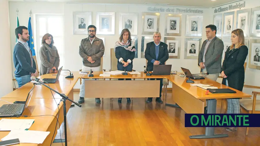 O executivo da Câmara de Rio Maior O executivo da Câmara de Rio Maior