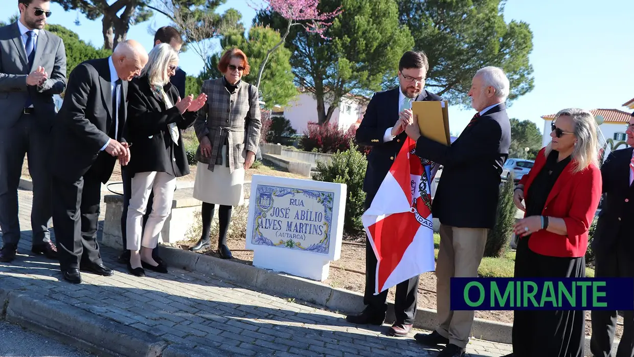 Quatro ruas receberam nome no feriado municipal