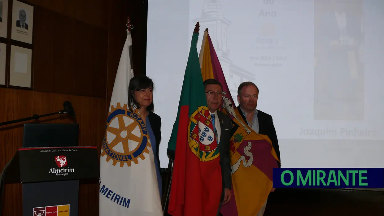 Paula Borrego homenageada pelo Rotary Clube Almeirim