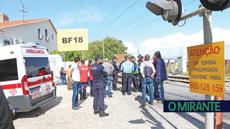 Mais uma morte na passagem de nível de Vila Franca de Xira