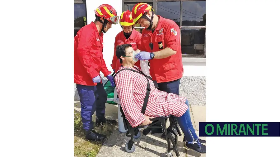 Os Bombeiros Voluntários de Caxarias