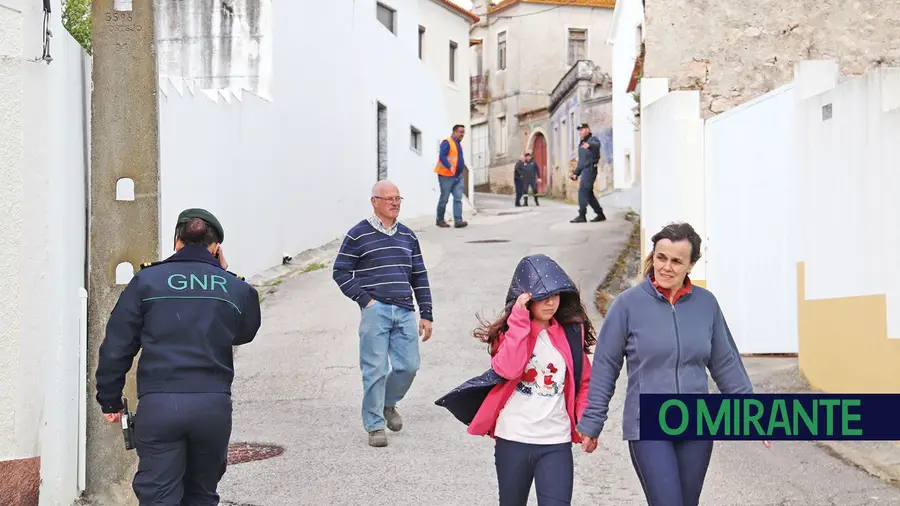 Aldeia de Canal recebeu simulacro de incêndio