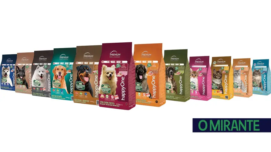 Nova marca happyOne PREMIUM com ingredientes naturais para cães e gatos