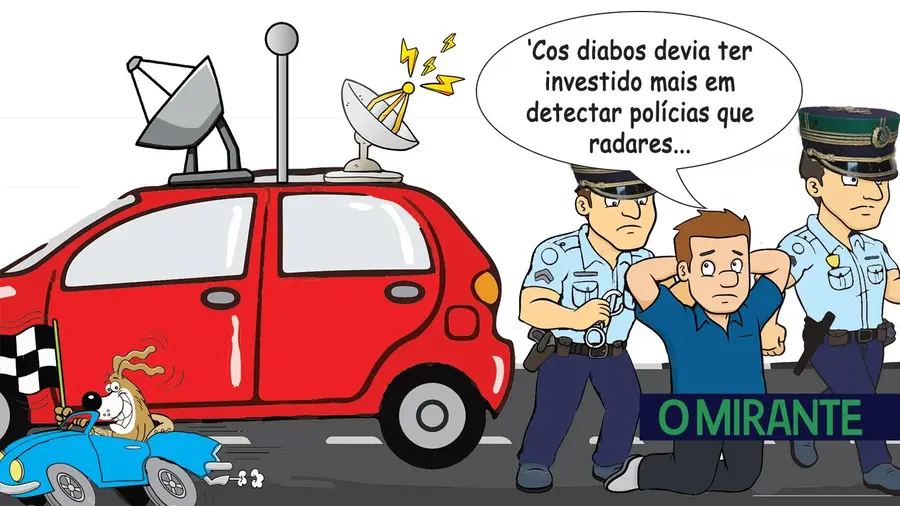 Detector de radares não detectou a GNR Detector de radares não detectou a GNR