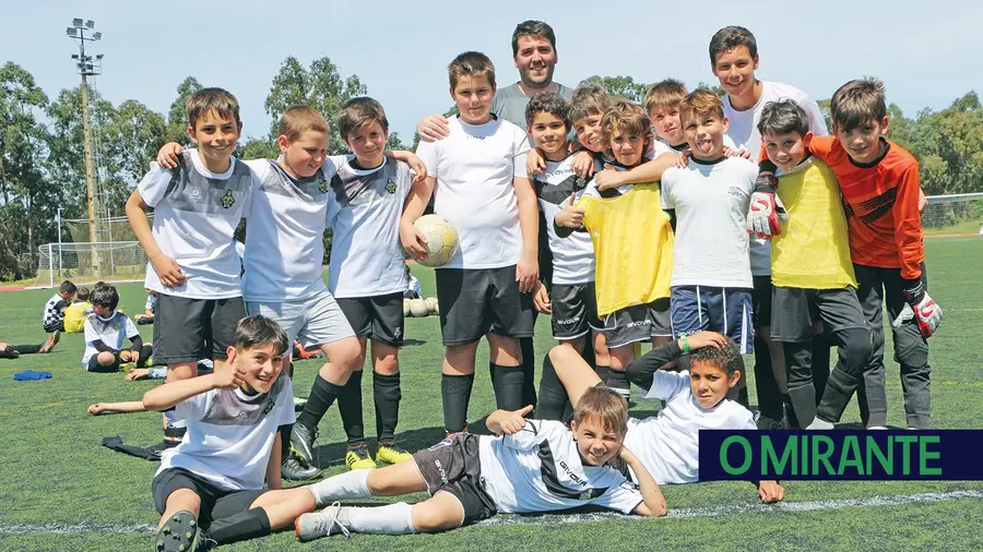 Os benjamins do Grupo Desportivo de Samora Correia Os benjamins do Grupo Desportivo de Samora Correia