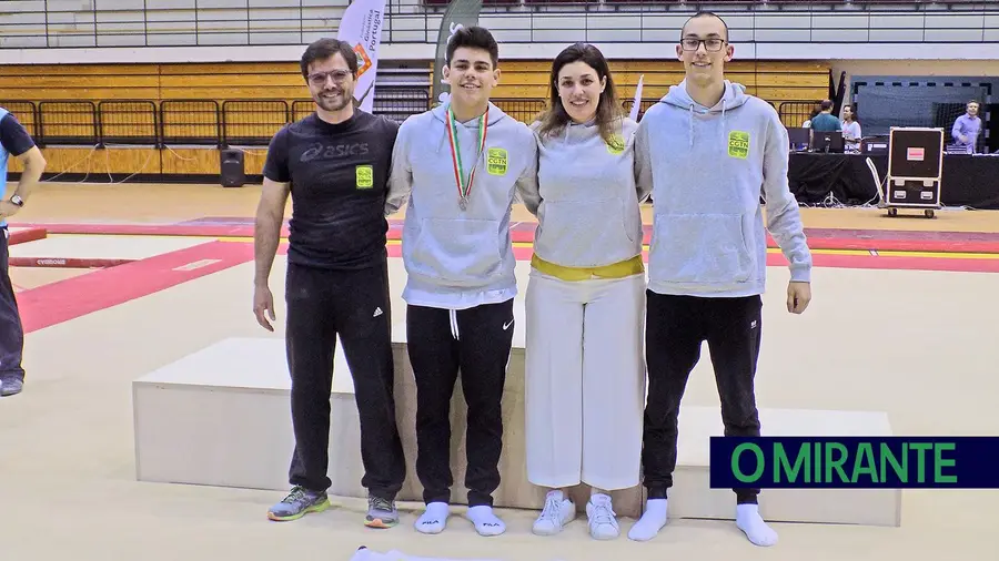 Joel Catarino vice-campeão nacional de ginástica artística masculina