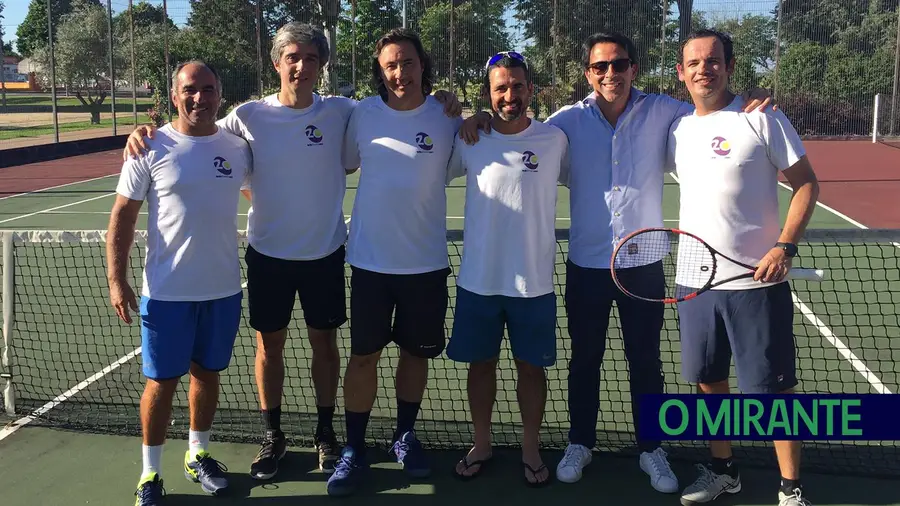 Veteranos de Almeirim sagram-se campeões regionais de ténis