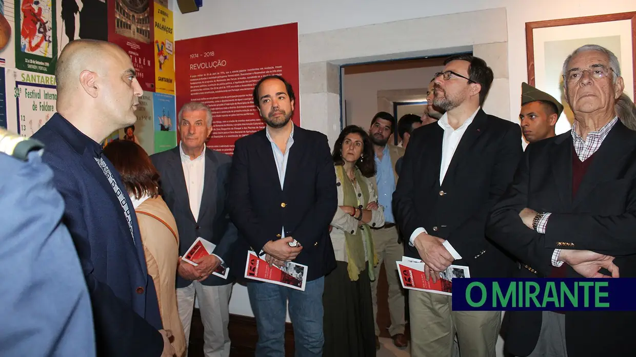 Inauguração exposição "150 Urbanidade - Elevação de Santarém a Cidade"