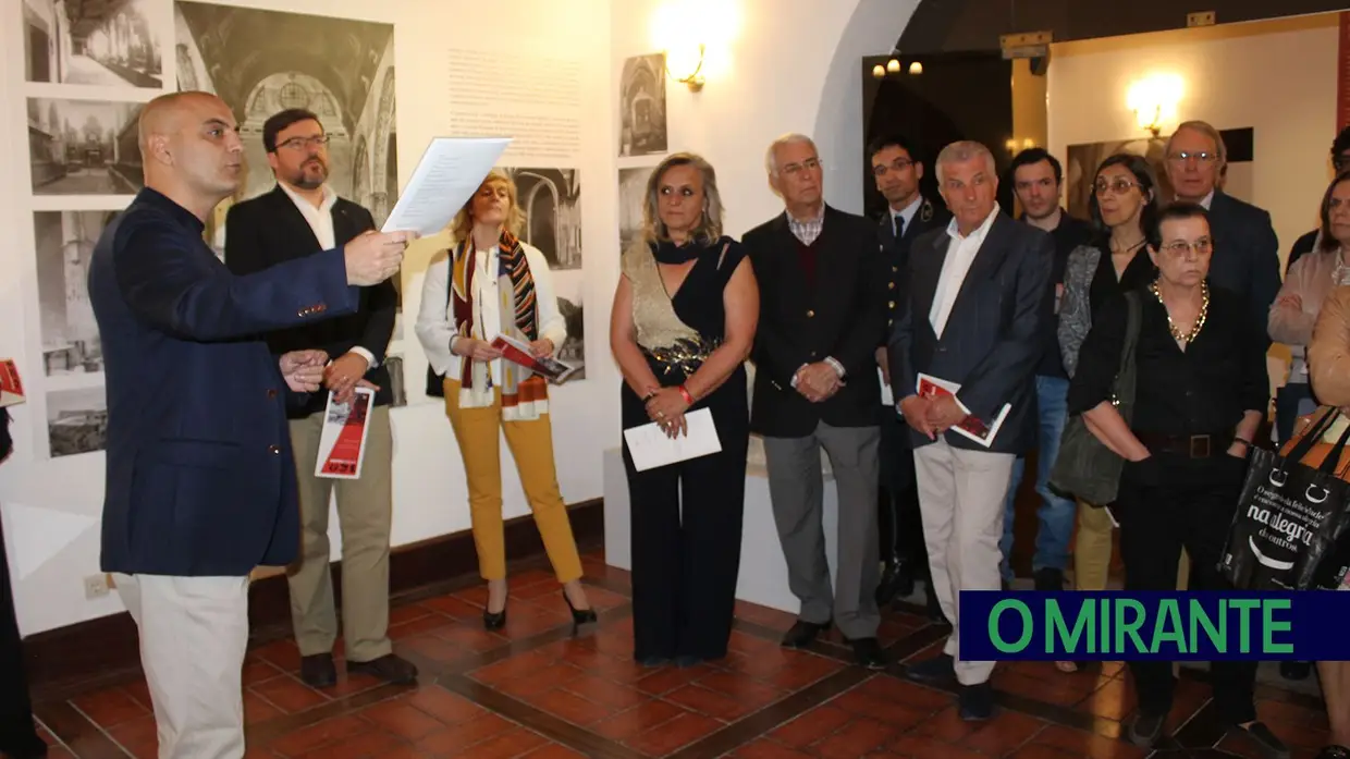 Inauguração exposição "150 Urbanidade - Elevação de Santarém a Cidade"