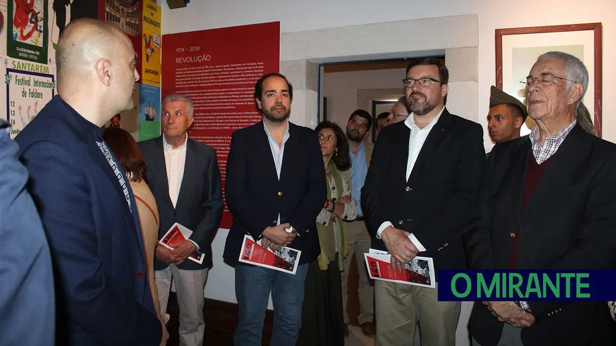Inauguração exposição "150 Urbanidade - Elevação de Santarém a Cidade"