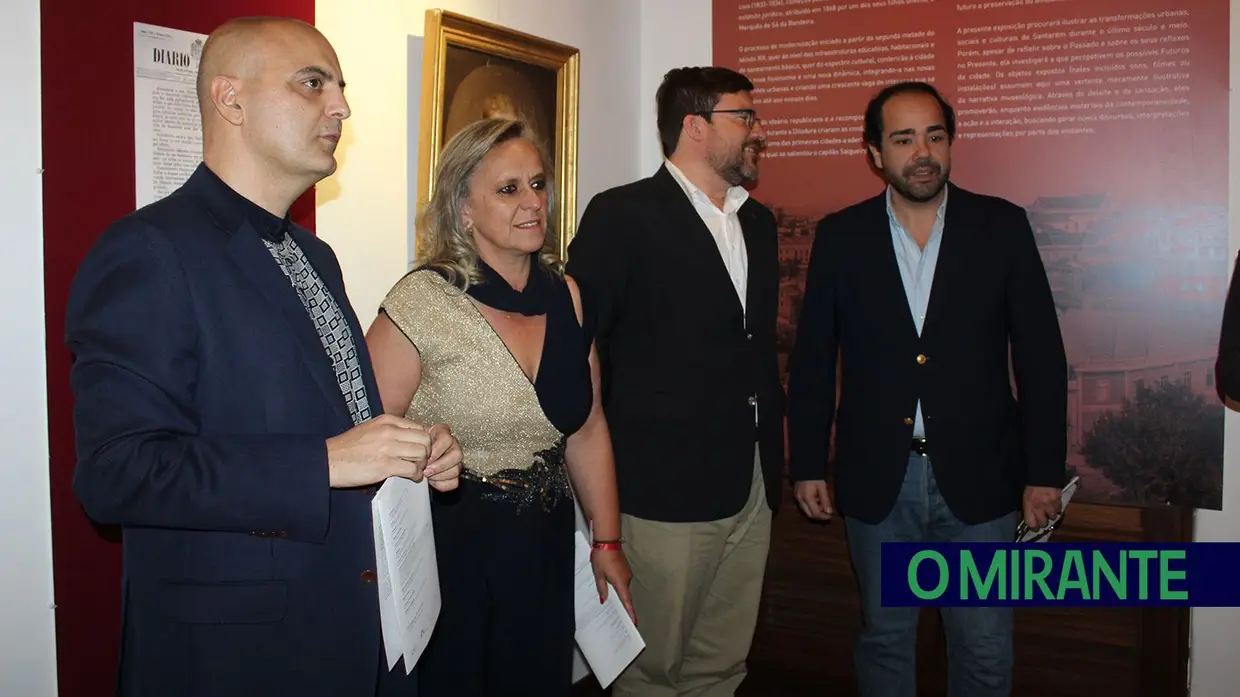 Inauguração exposição "150 Urbanidade - Elevação de Santarém a Cidade"