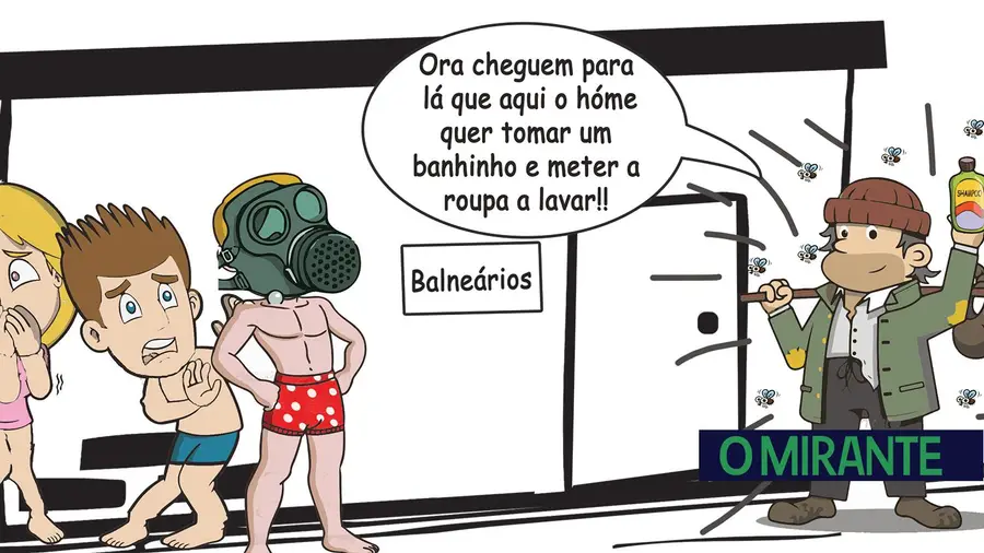 Piscinas transformadas em lavandarias Piscinas transformadas em lavandarias