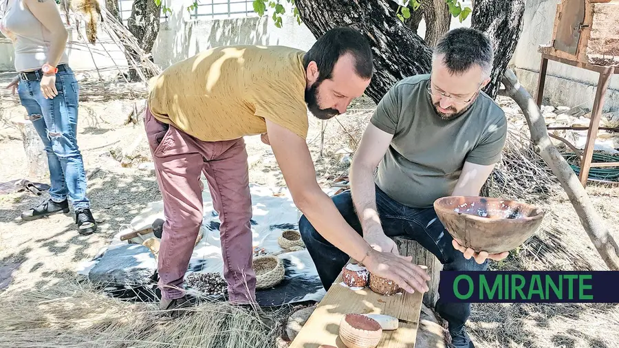 Oficina pré-histórica recriada em Mação